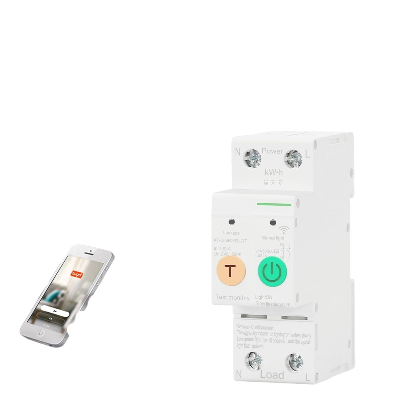 Disjoncteur minuterie WiFi 63A pour automatiser et sécuriser vos appareils de maison