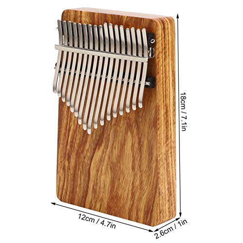 Kalimba, 17 touches doigt pouce Piano Instrument de musique accessoires de jeu Kalimba Ambila corps B-ton(LT-K17P) Thumb… - Les Beatles, Paul McCartney, John Lennon, RIngo Starr, George Harrison Kalimba, 17 touches doigt pouce Piano Instrument de musique accessoires de jeu Kalimba Ambila corps B-ton(LT-K17P) Thumb… – Image 3
