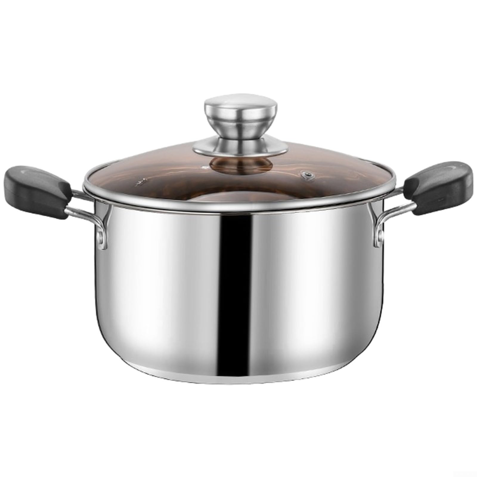 Olla de vapor Doble Capa Olla espesada Con Tapa
