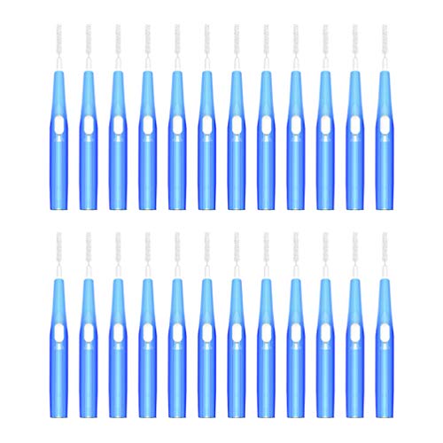 ARTIBETTER 30 Pcs Goma Escova Interdental entre Os Dentes Gengival Escova de Dentes Fio Dental Ferra