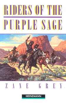 Paperback Riders of the Purple Sage: Elementary Level (Heinemann Guided Readers) Book
