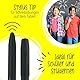 ONLINE Schreiblern-Füller und Rollerball Switch Starter Set Nero Schwarz I Schreibset für Schreibanfänger Anfänger-Feder für Rechtshänder I Ergonomischer Tintenpatronen-Roller für Schüler I Stylus-Tip