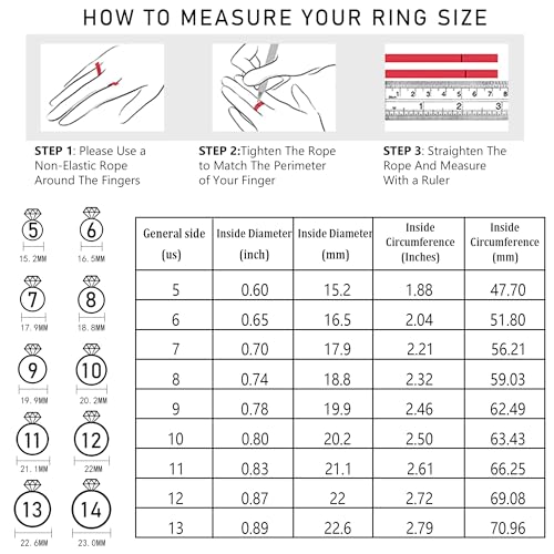 Dochais Tiger Eye Stone Mens Rings For Men Turquoise Vintage Ring Retro Large Biker Rings Oval Gemstone Stainless Steel Ring Size 7-13 thumb #6