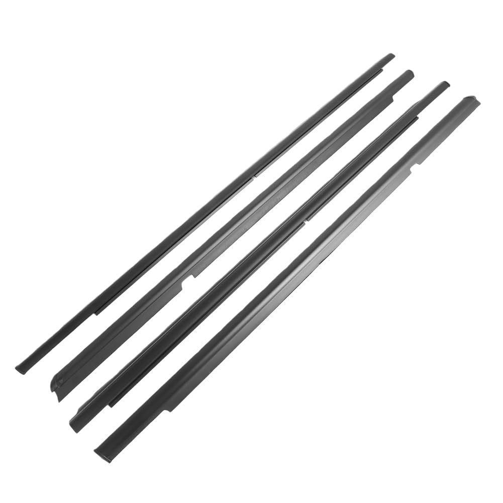 Mzxygkli One Color Car Window Weather Strip 5727A005 5727A006 5757A017 Door Window Glass Waterproof Sealing Strip Moulding Trim For Lancer 2.0L .4L 2008-2017