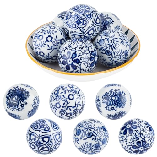 Sfere Decorative A Mosaico 4 Pezzi - Palline Rotonde In Vetro A Specchio 6 Cm Per Centrotavola E Vasi