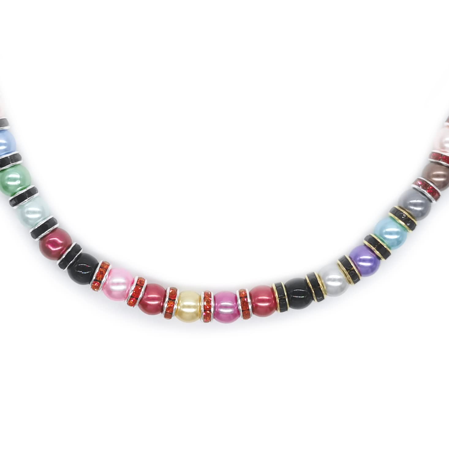 MJDCB 8mm 100pcs Rondelle Beads Crystal Spacer Bead Rhinestones For Bracelet Necklace Jewelry Making (Fruit Green