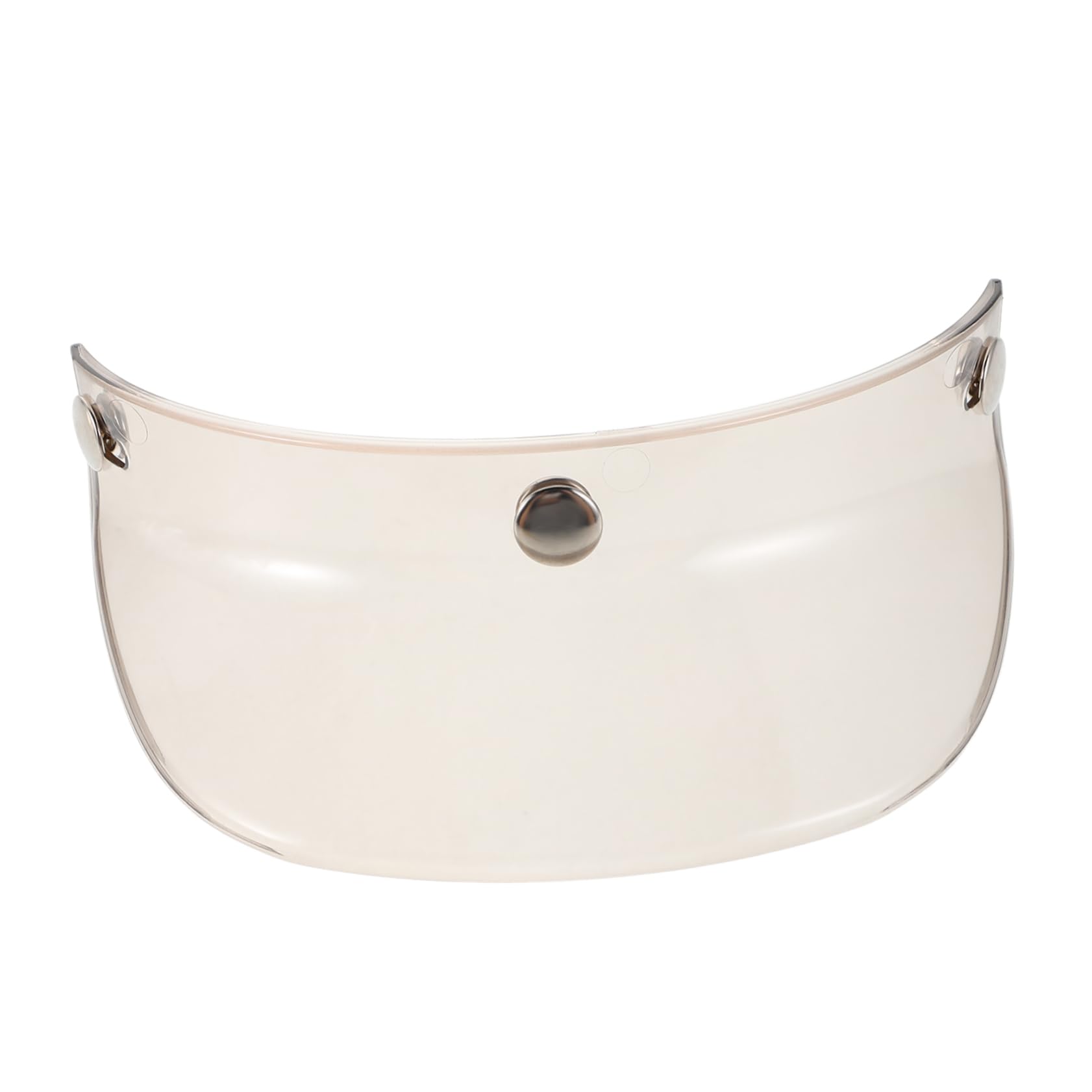 Ciieeo Retro Motorcycle Visor: Sun Shield Visor Replacement with Three-Button Attachment Sun Shield for Outdoor Riding