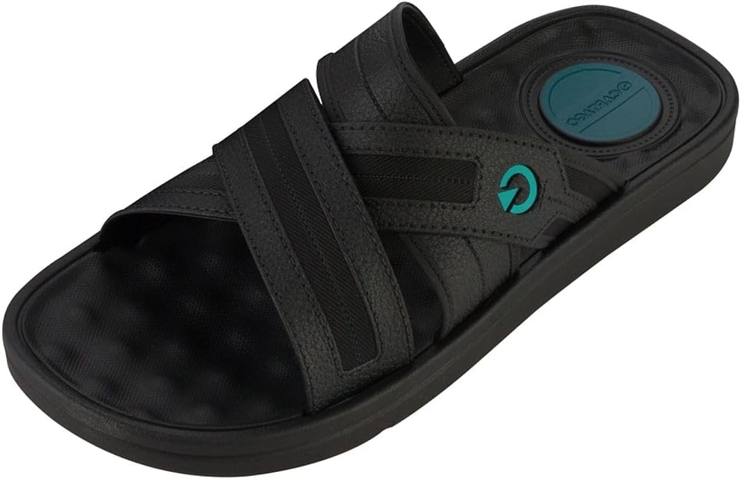 Chinelo Cartago Slide Alabama Masculino 12203 Preto