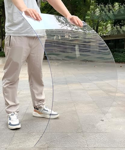 Clear Polycarbonate Sheet 1x1m Waterproof Plastic Roofing for Greenhouses Canopies & Impact Resistant Covering Solution,1x6m,1x6m