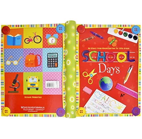 Pi Kids 3925113 School Memory Book Album Keepsake Scrapbook Photo Kids Memories From Preschool Through 12Th Grade thumb #1