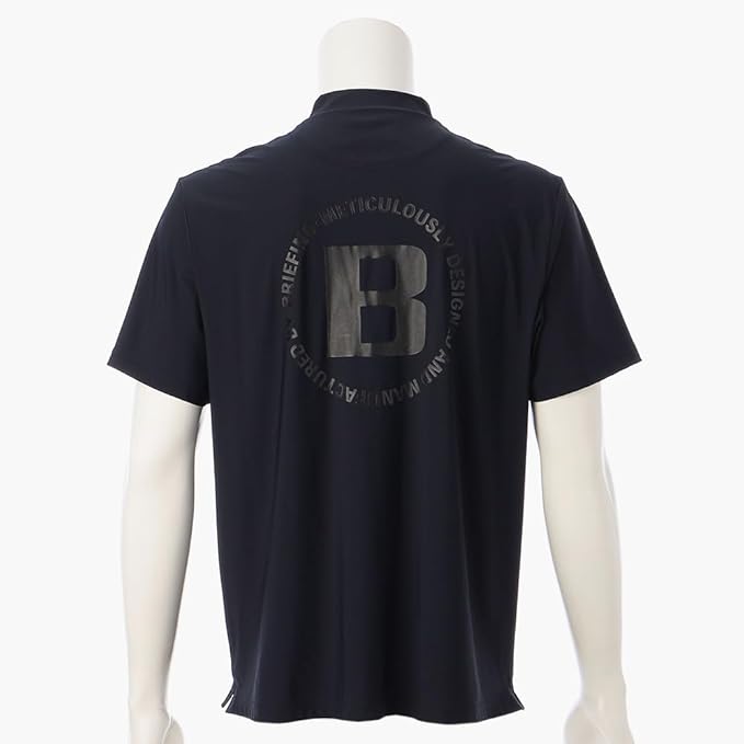 BRIEFING ブリーフィング モックネック 半袖シャツ バックロゴ XL Amazon.co.jp: [ブリーフィング] モックネック ゴルフ 半袖