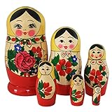 Höhe der größten Puppe 13cm, Set in 6 Matroschkas