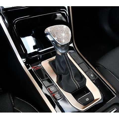 CONGCONG Gear Box Shifter Bling Crystal Accessory Interior Cover Compatible fit Kia Forte 2019-2023 Cover