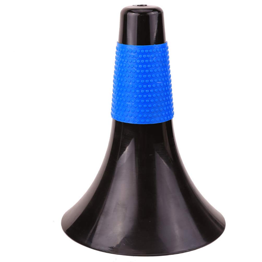 BESPORTBLE 1 Pcs Soccer Traning Cone Football Markers Set Traffic Cones Set for Skate Football Soccer Outdoor Activity Agility Sports Party (Black Blue Cover)