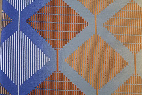 Image of Swayam Roto Cotton Single Bedsheet with 1 Pillow Covers | 144 TC Soft Breathable Bed Sheet | Geometric Printed | Size 60 x 90 inch | Comfortable & Durable for Bedroom - Blue