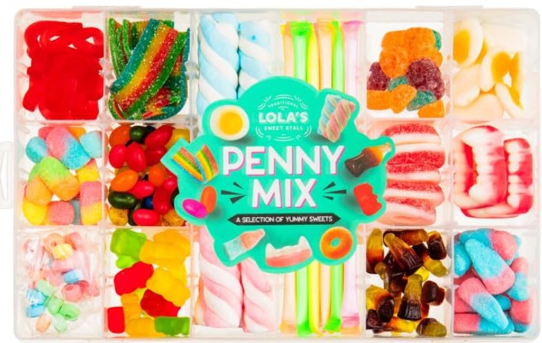 Penny Mix Sweets Selection Tray 511g Delicious Tasty And Twisty