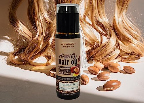 Argan Oil hair serum - Softens & Protects hair and gives a professional Salon-like Finish - 100 ml - Image 8
