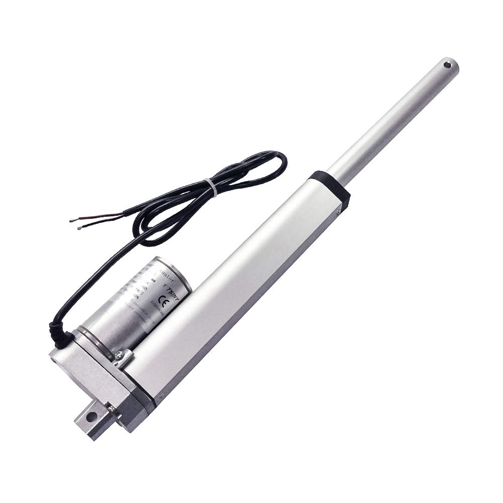 Motor actuador Lineal eléctrico de 12 V CC, Cilindro con Carrera de elevación de 50/100/150/2000/250/300 mm para la Industria automotriz, médica y de Ventanas (200 mm-13/S, 12 V)