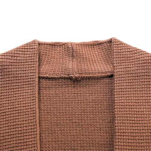 Men Autumn Winter Knitted Cardigan Fashion Slim Fit Solid Color V Neck Casual Korean Knit Sweater3