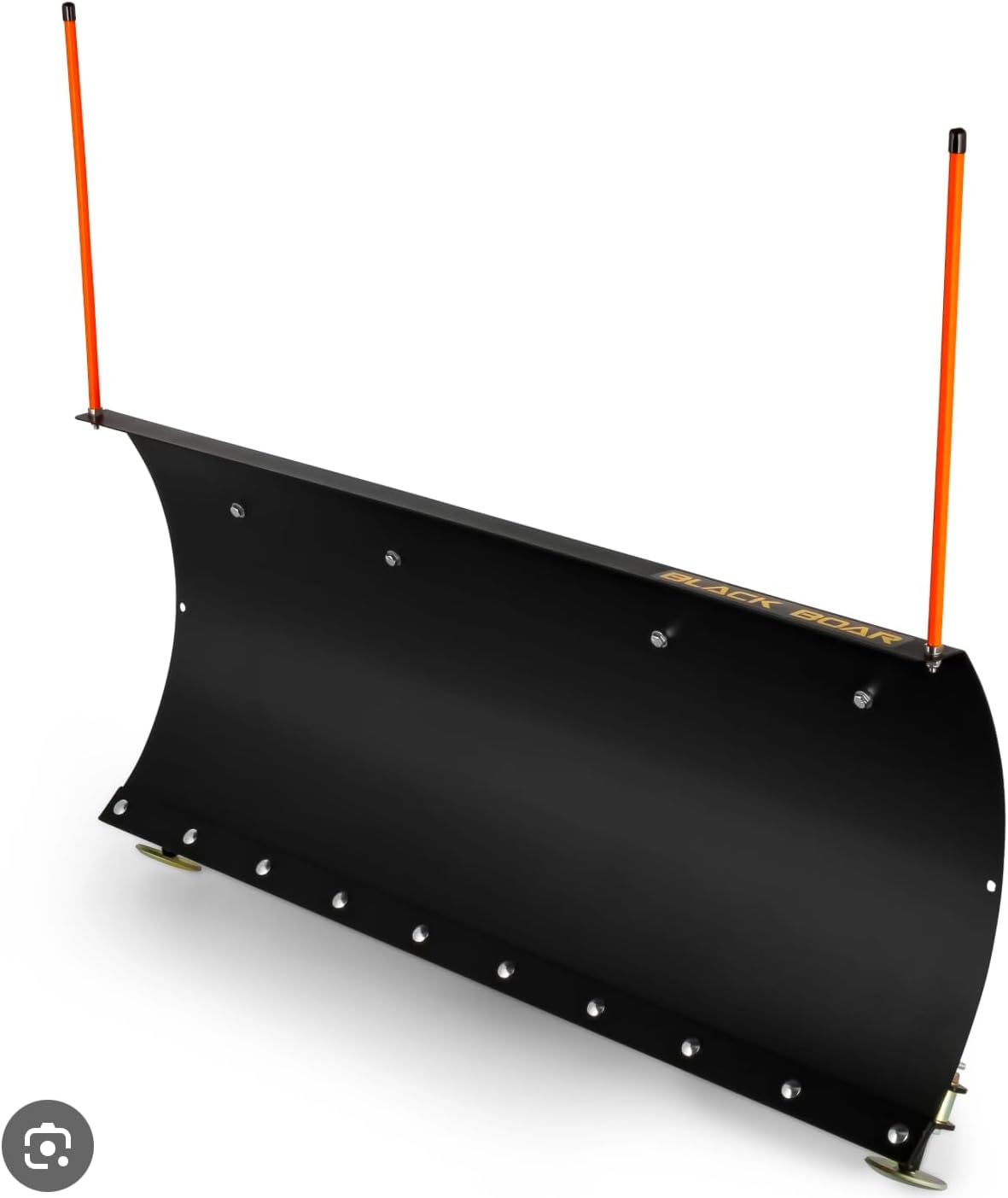 JLP 7' Foot Snow Trailer Markers & Flags Poles Guides Set Yellow Cargo PWC Motorcycle RV Travel Trailer, Red