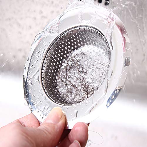 Coladores para fregadero de acero inoxidable 6 piezas 4.5 pulg miniatura 6