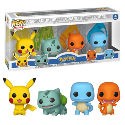 Funko Pop 4PK Excl Pokemon Starters 4P