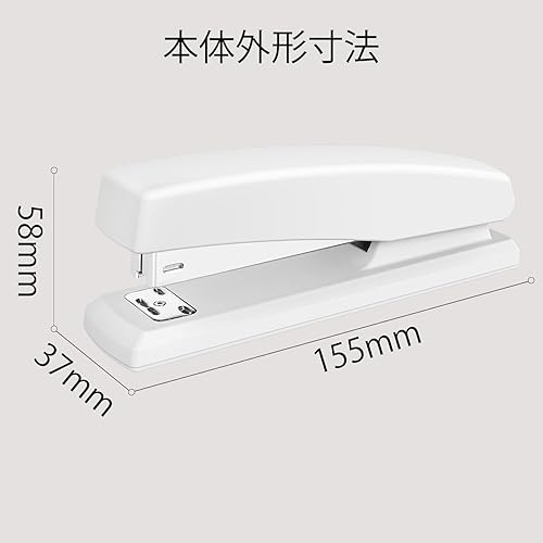 Vista 68 de Deli Engrapadora, engrapadora de escritorio, grapadora de oficina, capacidad para 25 hojas, incluye 1000 grapas y removedor de grapas, rosa Rosado