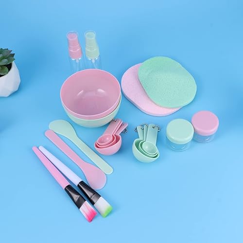 Miniatura 8 de Aplicador de 2 hidratantes Espátula cosmética Máscaras faciales Cuchara de silicona Espátula Máscaras Palitos de Mezcla Máscaras Crema Stick Cuidado