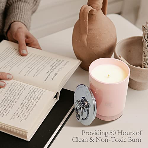 Esna Home Luxury Scented Candle | Hand Poured Aromatherapy Candles For Home | 100% Natural Vegan Soy Wax | Metal Lid Jar Holiday Birthday Gift | Housewarming Present | 8.8Oz Long Lasting Slow Burn #TOP5