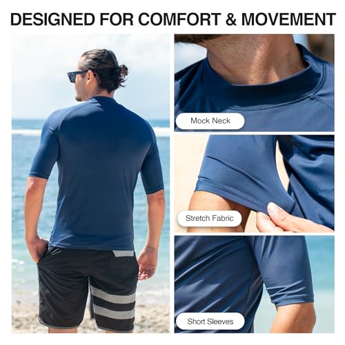 Image of Kanu Surf Men's Echo Upf 50+ Rashguard