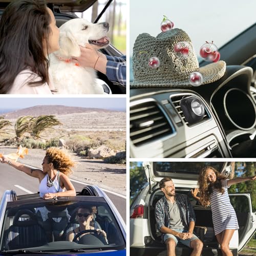 Image of Car Air Fresheners, 6 Pack, Cherry, Car Fresheners Vent Clips, Long Lasting Air Freshener, Car Refresher for Men Women