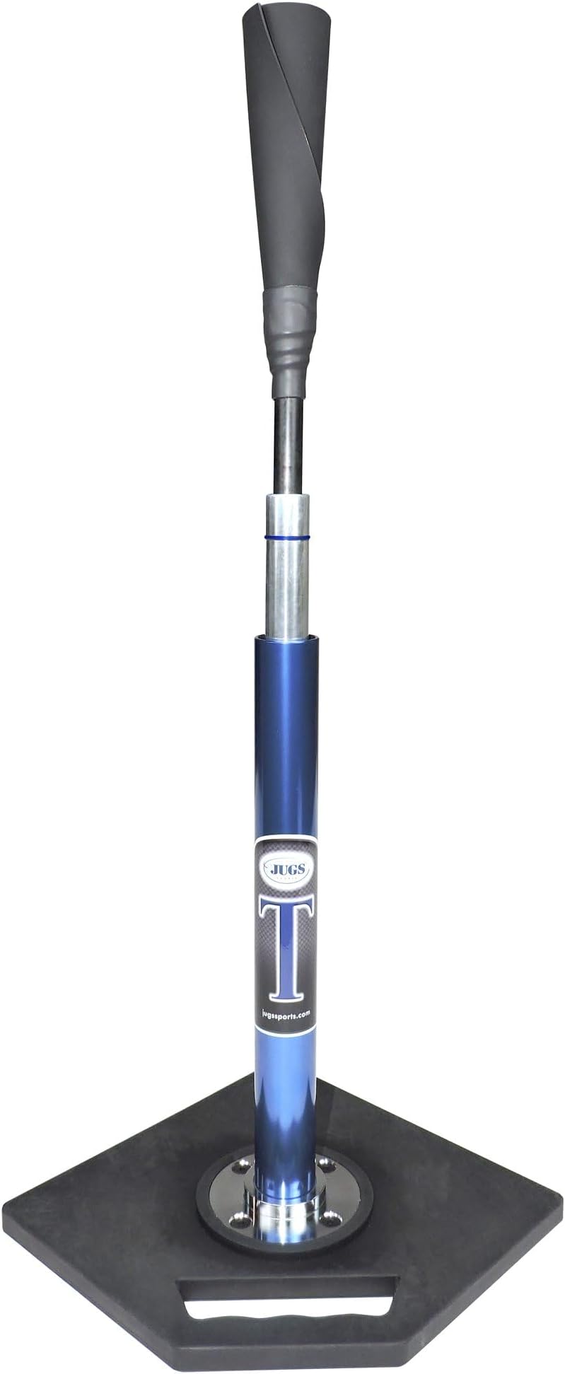 T - Pro Style Batting Tee, Will Not Tip Over, 24” - 46” Adjustment Range, Patented Grip-N-Go Handle, Always-Feel-The-Ball Flexible Top, 1-Year Guarantee