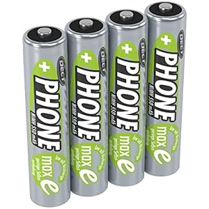 ANSMANN AAA oplaadbare Micro AAA batterijen, hoge capaciteit, ideaal voor hoge vermogensvereisten zoals op afstand…