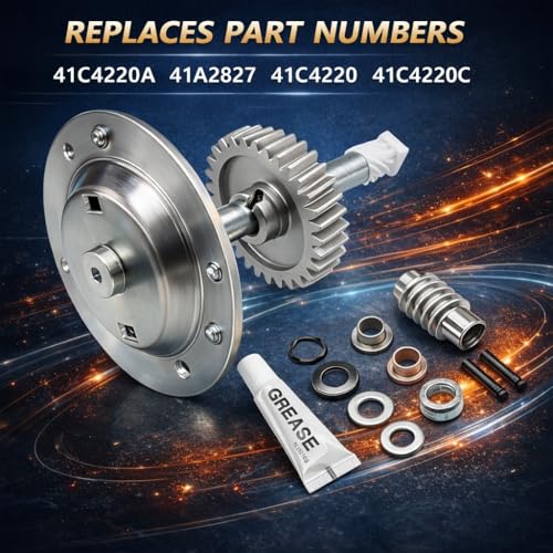 Image of Upgrade Gear and Sprocket Replacement Kit Compatible with Liftmaster, Chamberlain, Sears, Craftsman 1 /2 and 1 /3 HP Chain Drive Models Replace# 41c4220a 41A2827
