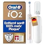 Oral-B iO Series 2 Elektrische Zahnbürste — Electric Toothbrush, Inkl. 1 Aufsteckbürste, Reise-Etui — 3 Putzmodi für Zahnpflege, GUT GETESTET (2,2) von STIFTUNG WARENTEST, Designed by Braun, Pink