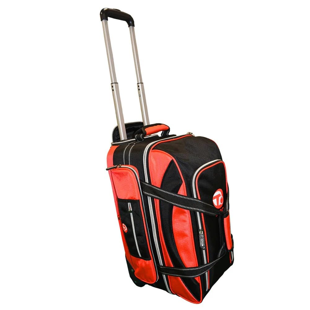 ibowl Taylor Ultimate Bowls Trolley Bag - Red/Black