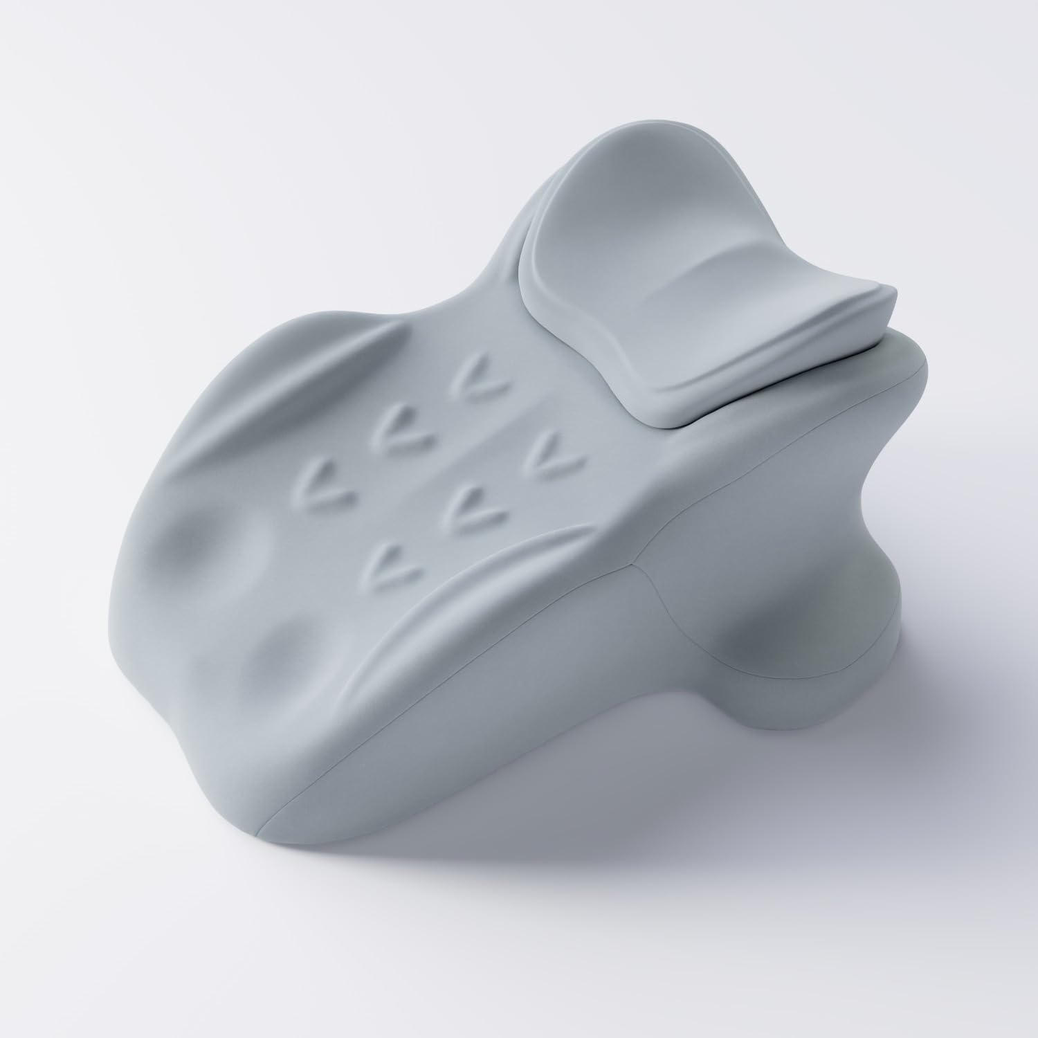Cuscino per intimità per coppie, cuscino di supporto sagomato in memory foam con cuscino lombare e collo, design ergonomico a basso profilo, per rilassarsi su letto e divano, fodera traspirante e