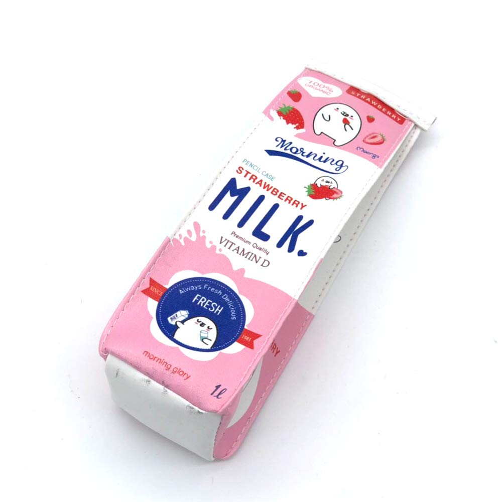 Amazon | ロジック ペンケース ミルク [牛乳パック おもしろ かわいい