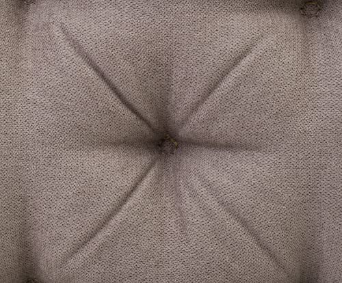 Gözze - Boxkissen mit Tragegriff, Sitzkissen, Gesteppt, Darco, 40 x 40 x 7 cm - Taupe – Ansicht 3