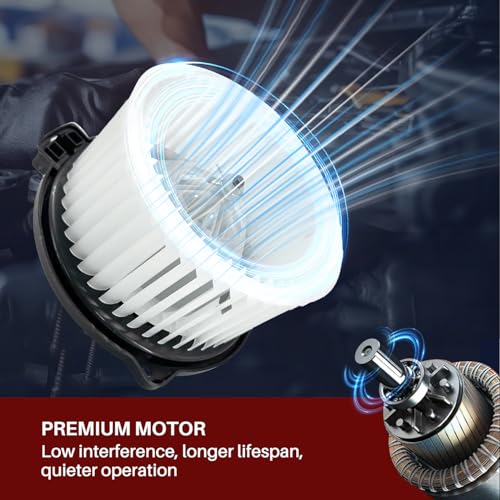 Image of 700063 AC Heater Blower Motor Fan Assembly Fit for Toyota Sequoia 2001-2007, Tundra 2004-2006 871030C022