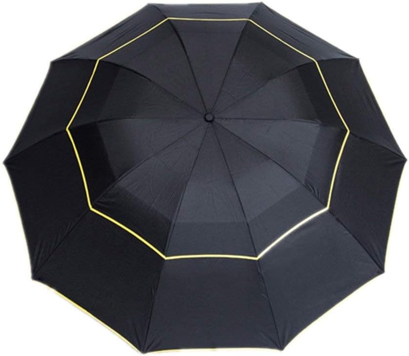 review HIZLJJ Windproof UV Golf Umbrella Extra Large Automatic Open Oversize Rain Repellent Stick Umbrellas Sun Protection Folding Travel Umbrella Anti UV Rain Sun Umbrella Windproof Large Parasol Umbrella
