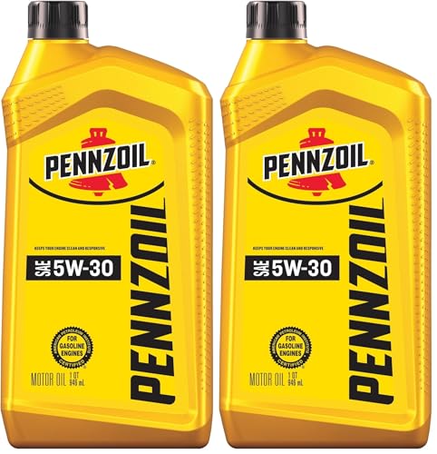 Image of Pennzoil Synthetic Blend 5W-30 Motor Oil (1-Quart, SinglePack) (Pack of 2)