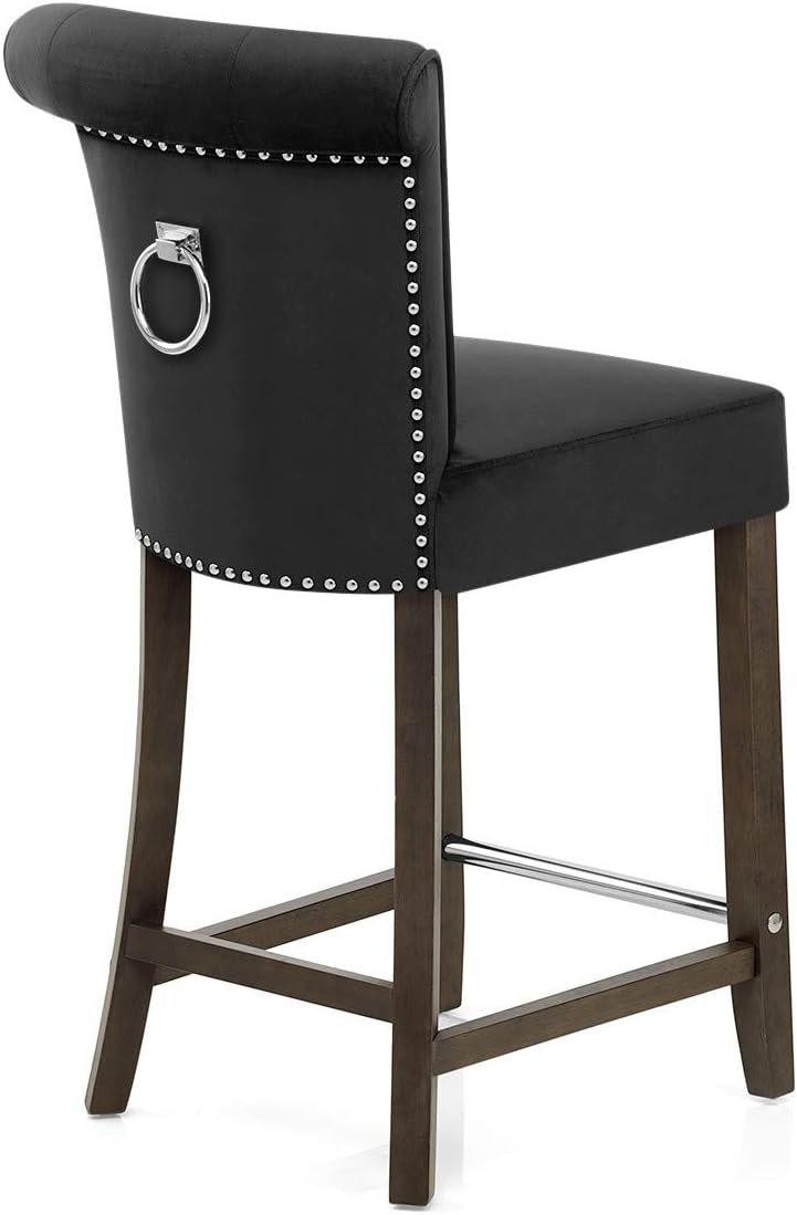 4Pack MOOD.SC 3.15″ Diameter Chrome Hanging Pulls Pull Ring Round Cabinet Drawer Pulls Handle for Furniture Dining Chair Back Pull Ring Sofa Handle Furniture Stainless Steel Handle 80mm