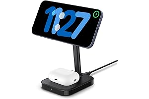 Spigen ArcField (MagFit) for MagSafe 2-in-1 Dual Magnetic Wireless Charging Stand