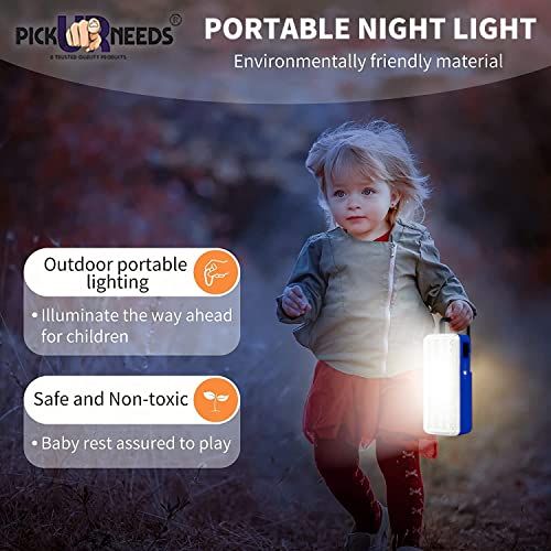 Image of Pick Ur Needs High-Bright 24 LED with Rechargeable Emergency Lantern Floor Lamp Light Pack of 2