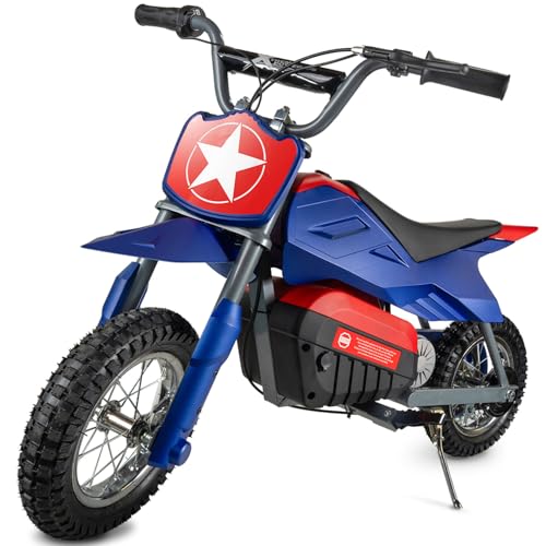 XtremepowerUS Electric Dirt Bike, 24V 250W Battery Powered Mini Dirt Bike,...