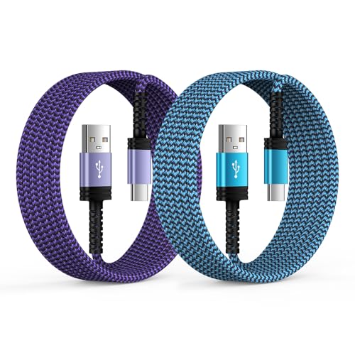 for iPhone 17 Charger Cord Fast Charging Cable 10FT for iPhone 17 Pro Max Air 16e 16 Pro Max 16 Plus 15,Samsung Galaxy A17 A16 S25,2Pack USB A to USB C Extra Long iPhone 17 Pro Car Charger Power Cords