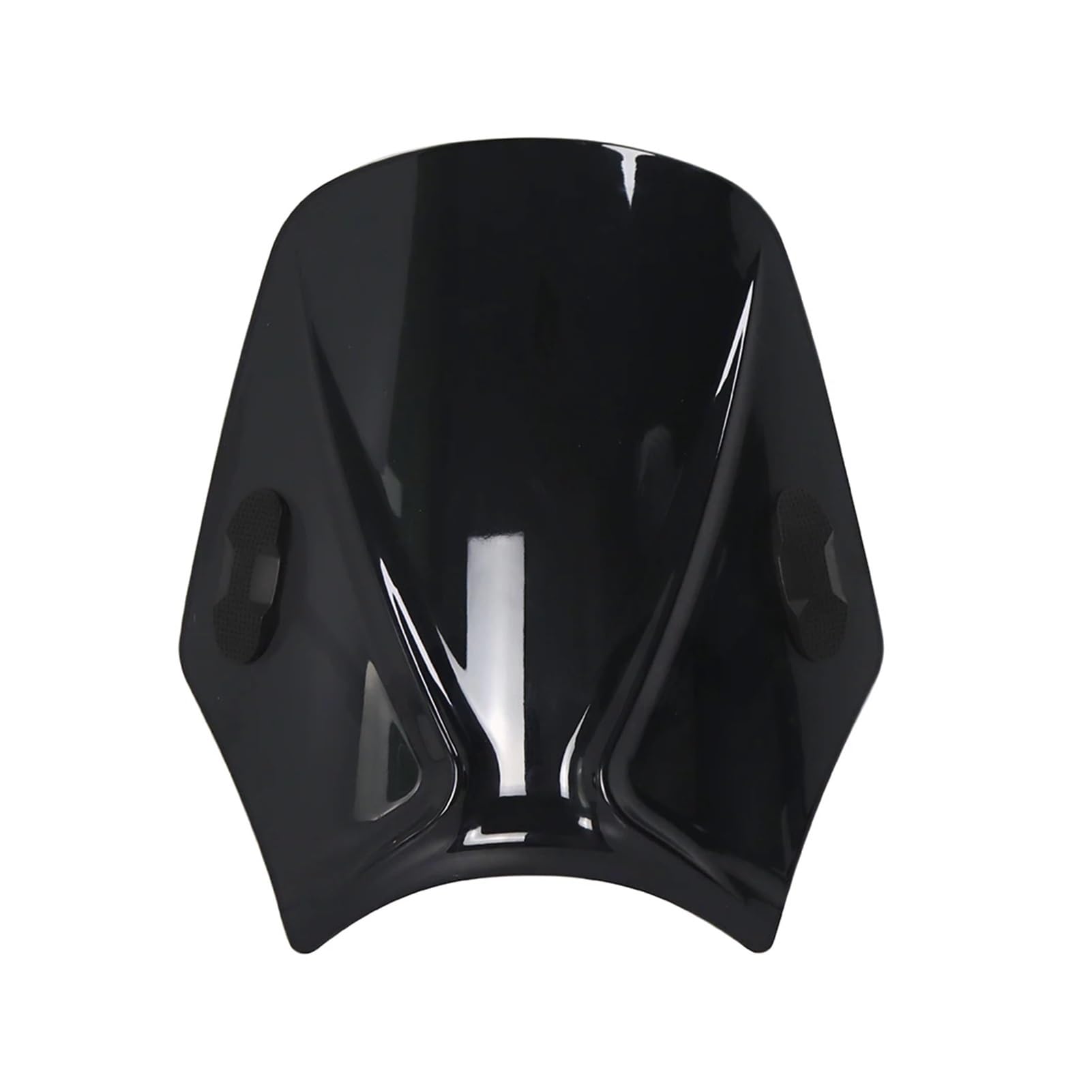 Bulle moto noire universelle pour voyager en SV650 et GSX750 avec confort