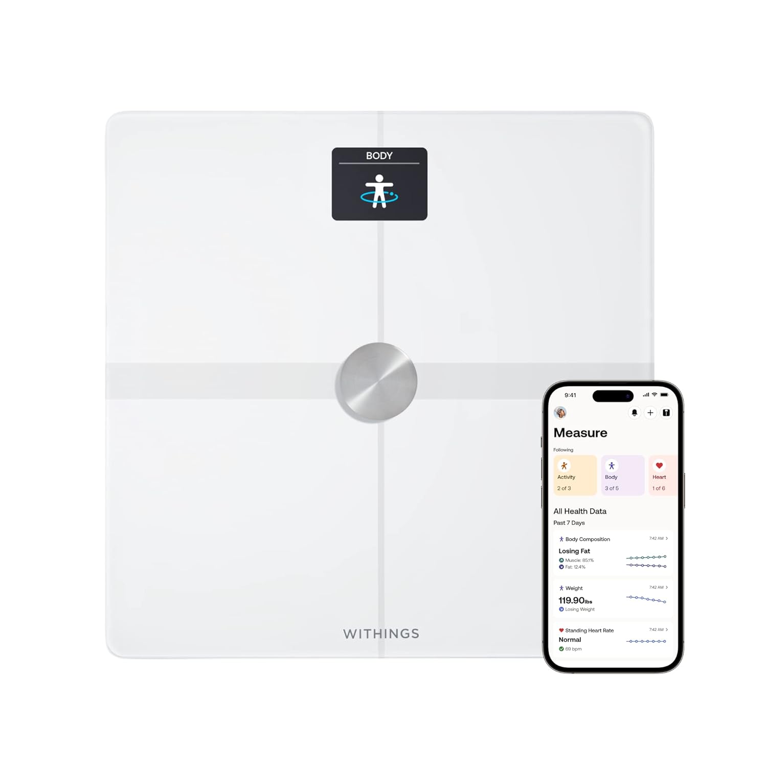 WITHINGS Body Smart Accurate Scale for Body Weight Bangladesh Ubuy