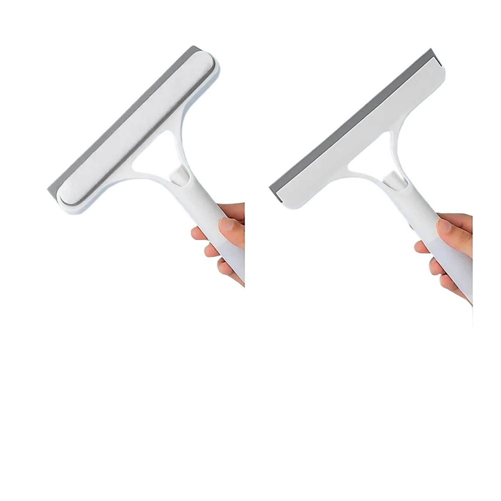 Glass Water Squeegee 2pcs Integrated Spray Bottle Multifunctional Glass Wiper Household Car Floor Cleaning Tool